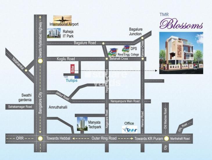 Tmr Blossoms Villa Bangalore Luaran gambar